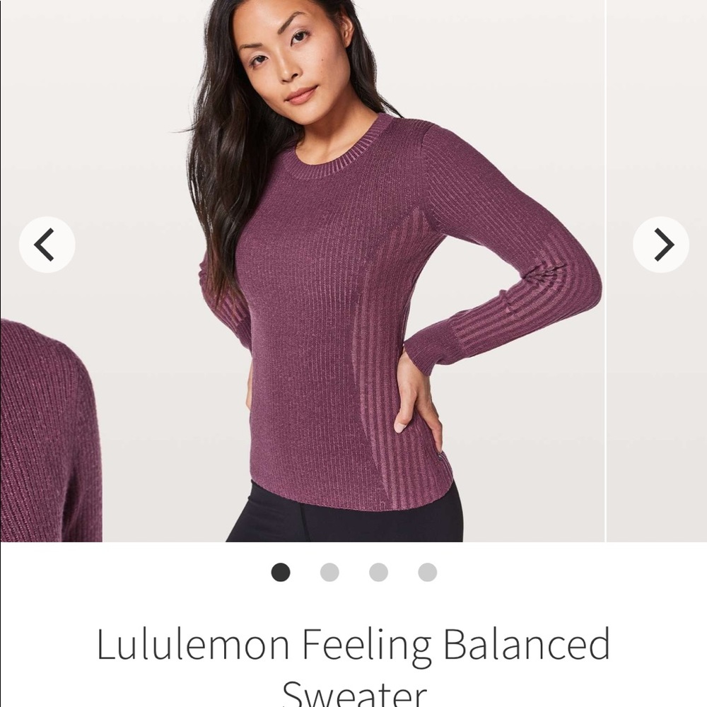 Lululemon Feeling Balanced Sweater